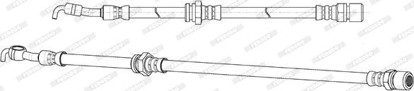 Ferodo FHY3114 - Bremžu šļūtene autodraugiem.lv