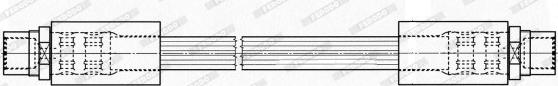 Ferodo FHY3115 - Bremžu šļūtene autodraugiem.lv