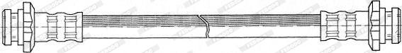 Ferodo FHY3340 - Bremžu šļūtene autodraugiem.lv