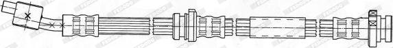 Ferodo FHY2590 - Bremžu šļūtene autodraugiem.lv