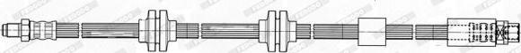 Ferodo FHY2640 - Bremžu šļūtene autodraugiem.lv