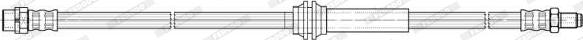 Ferodo FHY2668 - Bremžu šļūtene autodraugiem.lv