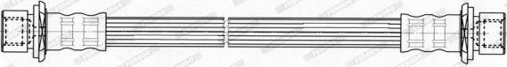 Ferodo FHY2630 - Bremžu šļūtene autodraugiem.lv