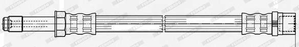 Ferodo FHY2676 - Bremžu šļūtene autodraugiem.lv