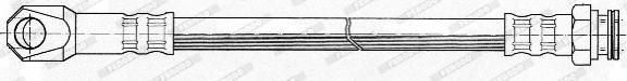 Ferodo FHY2065 - Bremžu šļūtene autodraugiem.lv