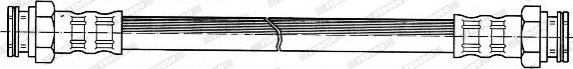 Ferodo FHY2125 - Bremžu šļūtene autodraugiem.lv