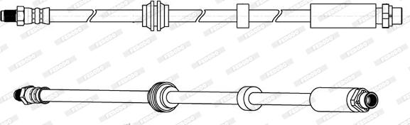 Ferodo FHY2859 - Bremžu šļūtene autodraugiem.lv