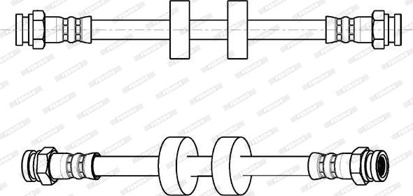 Ferodo FHY2837 - Bremžu šļūtene autodraugiem.lv