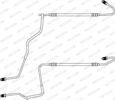 Ferodo FHY2871 - Bremžu šļūtene autodraugiem.lv