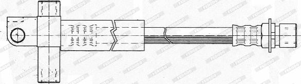 Ferodo FHY2342 - Bremžu šļūtene autodraugiem.lv