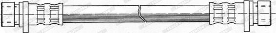 Ferodo FHY2296 - Bremžu šļūtene autodraugiem.lv