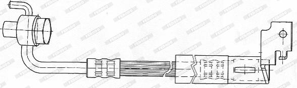 Ferodo FHY2280 - Bremžu šļūtene autodraugiem.lv