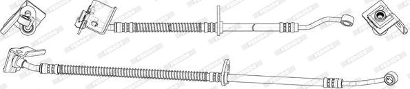 Ferodo FHY2789 - Bremžu šļūtene autodraugiem.lv