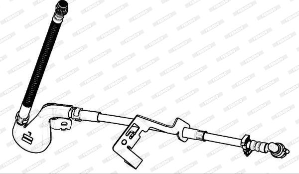 Ferodo FHY2722 - Bremžu šļūtene autodraugiem.lv
