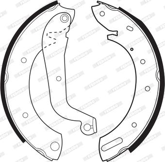 Ferodo FSB469 - Bremžu loku komplekts autodraugiem.lv