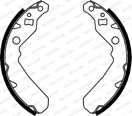 Ferodo FSB4041 - Bremžu loku komplekts autodraugiem.lv