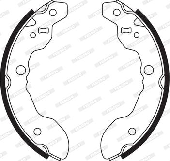 Ferodo FSB560 - Bremžu loku komplekts autodraugiem.lv