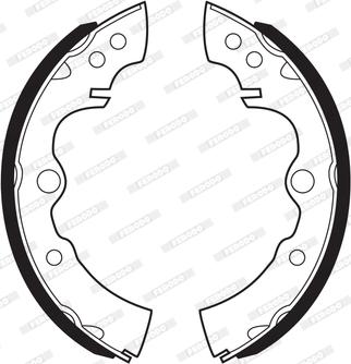 Ferodo FSB53 - Bremžu loku komplekts autodraugiem.lv