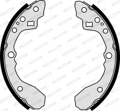 Ferodo FSB609 - Bremžu loku komplekts autodraugiem.lv