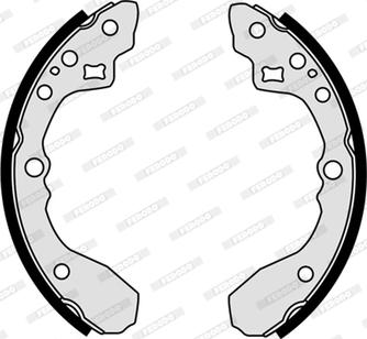 Ferodo FSB609 - Bremžu loku komplekts autodraugiem.lv