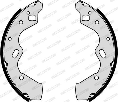 Ferodo FSB611 - Bremžu loku komplekts autodraugiem.lv