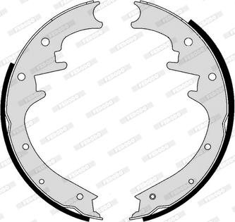Ferodo FSB620 - Bremžu loku komplekts autodraugiem.lv