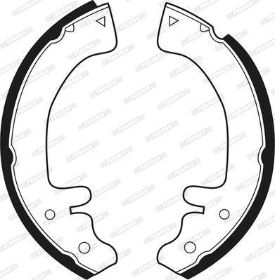 Ferodo FSB19 - Bremžu loku komplekts autodraugiem.lv