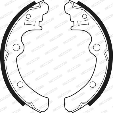 Ferodo FSB295 - Bremžu loku komplekts autodraugiem.lv