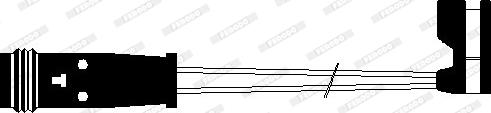 Ferodo FWI296 - Indikators, Bremžu uzliku nodilums autodraugiem.lv