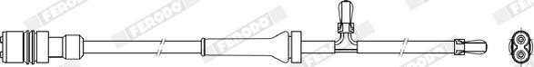 Ferodo FWI255 - Indikators, Bremžu uzliku nodilums autodraugiem.lv