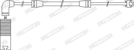 Ferodo FWI283 - Indikators, Bremžu uzliku nodilums autodraugiem.lv