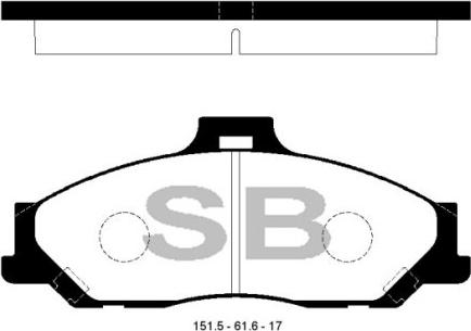 FI.BA FBP1628 - Bremžu uzliku kompl., Disku bremzes autodraugiem.lv