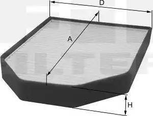 FIL Filter HCK 7062-2 - Filtrs, Salona telpas gaiss autodraugiem.lv