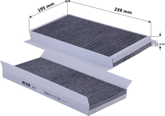 FIL Filter HCK 7179 - Filtrs, Salona telpas gaiss autodraugiem.lv