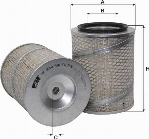 DJ Parts FA1049 - Gaisa filtrs autodraugiem.lv