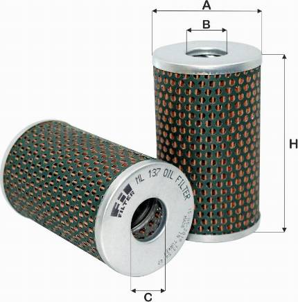 FIL Filter ML 137 - Eļļas filtrs autodraugiem.lv