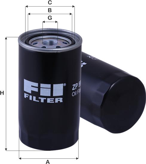 FIL Filter ZP 594 B - Eļļas filtrs autodraugiem.lv