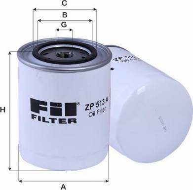 FIL Filter ZP 513 A - Eļļas filtrs autodraugiem.lv