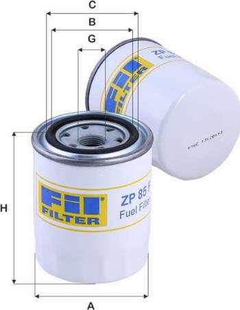FIL Filter ZP 85 F - Degvielas filtrs autodraugiem.lv