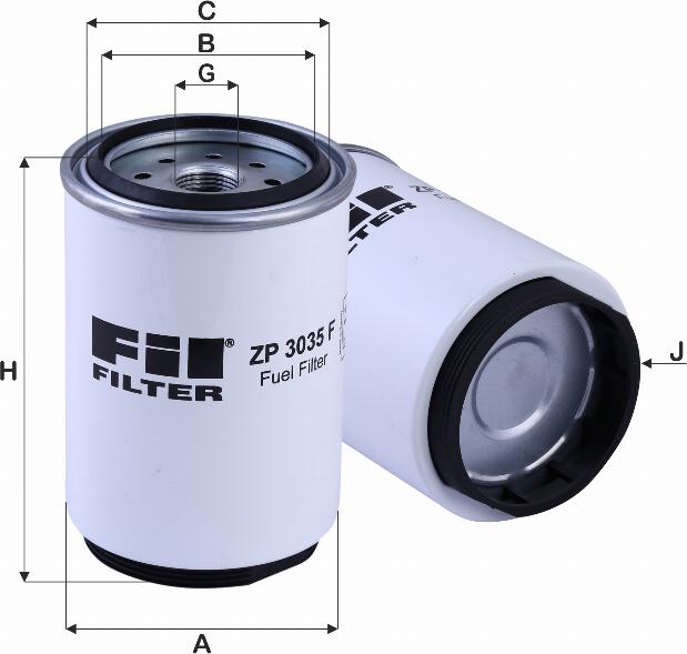 FIL Filter ZP 3035 F - Degvielas filtrs autodraugiem.lv