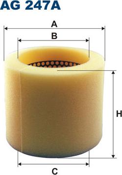 Filtron AG247A - Gaisa filtrs autodraugiem.lv
