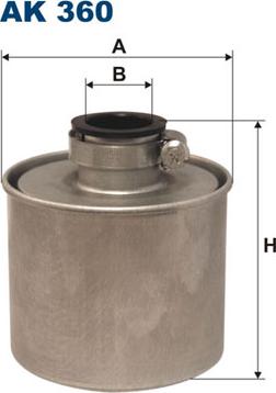 Filtron AK360 - Gaisa filtrs, Kompresors-Ieplūstošais gaiss autodraugiem.lv