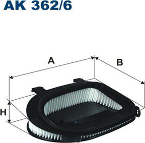 Filtron AK362/6 - Gaisa filtrs autodraugiem.lv