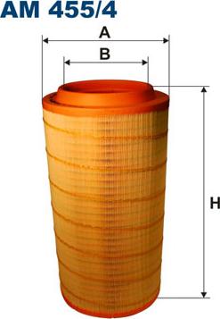 Filtron AM455/4 - Gaisa filtrs autodraugiem.lv