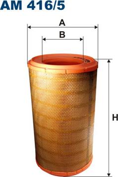 Filtron AM416/5 - Gaisa filtrs autodraugiem.lv