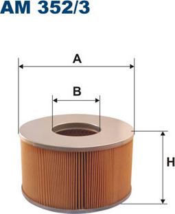 Filtron AM352/3 - Gaisa filtrs autodraugiem.lv