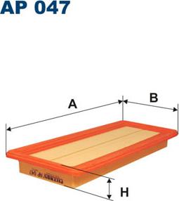 Filtron AP047 - Gaisa filtrs autodraugiem.lv