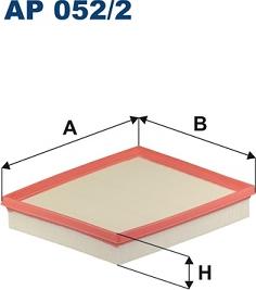 Filtron AP 052/2 - Gaisa filtrs autodraugiem.lv