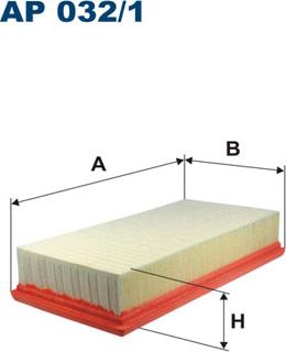 Filtron AP032/1 - Gaisa filtrs autodraugiem.lv