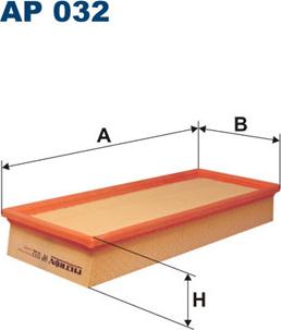 Filtron AP032 - Gaisa filtrs autodraugiem.lv